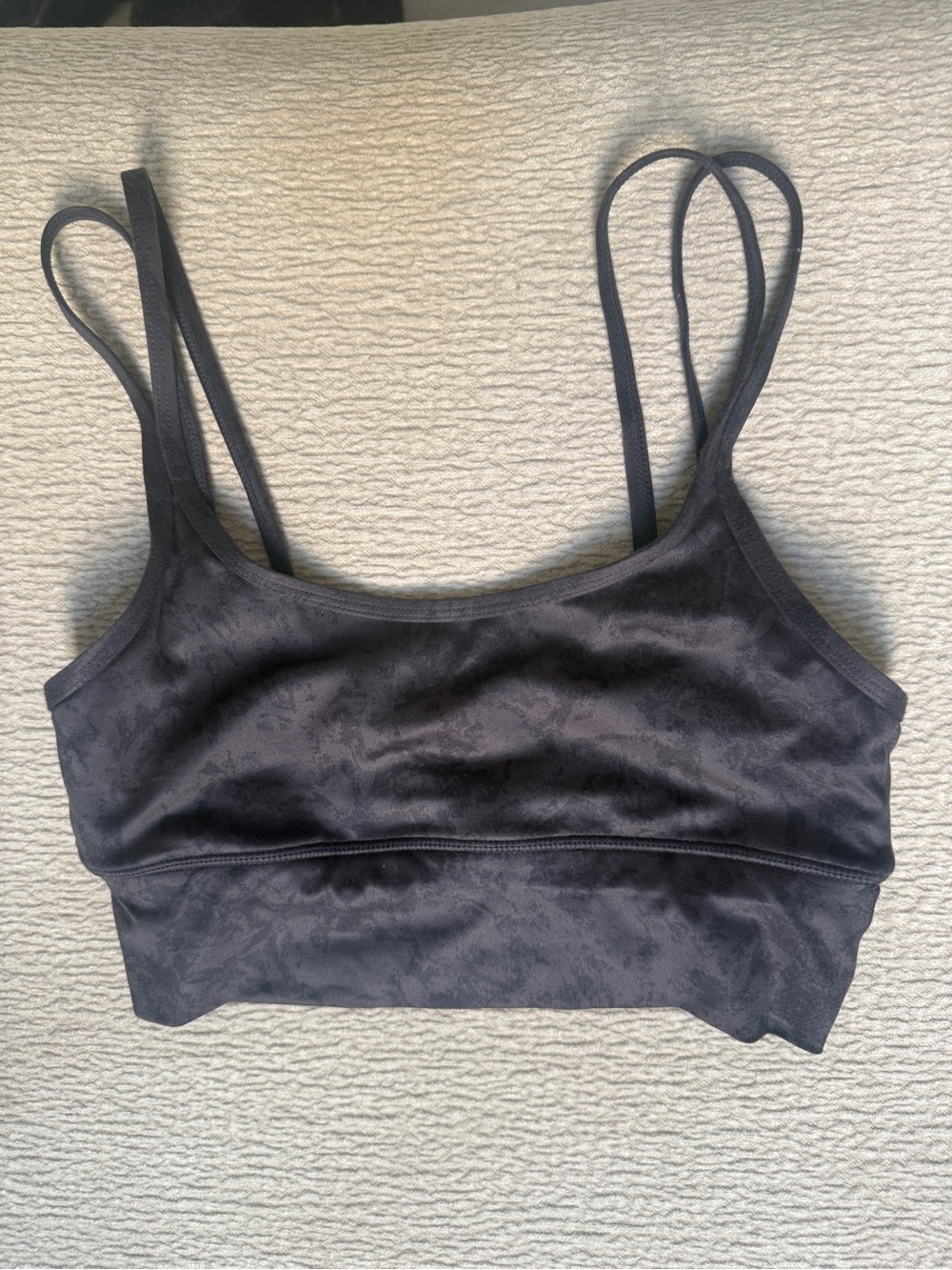 PARAGON Reluna Double Strap Bra in Obsidian, size S